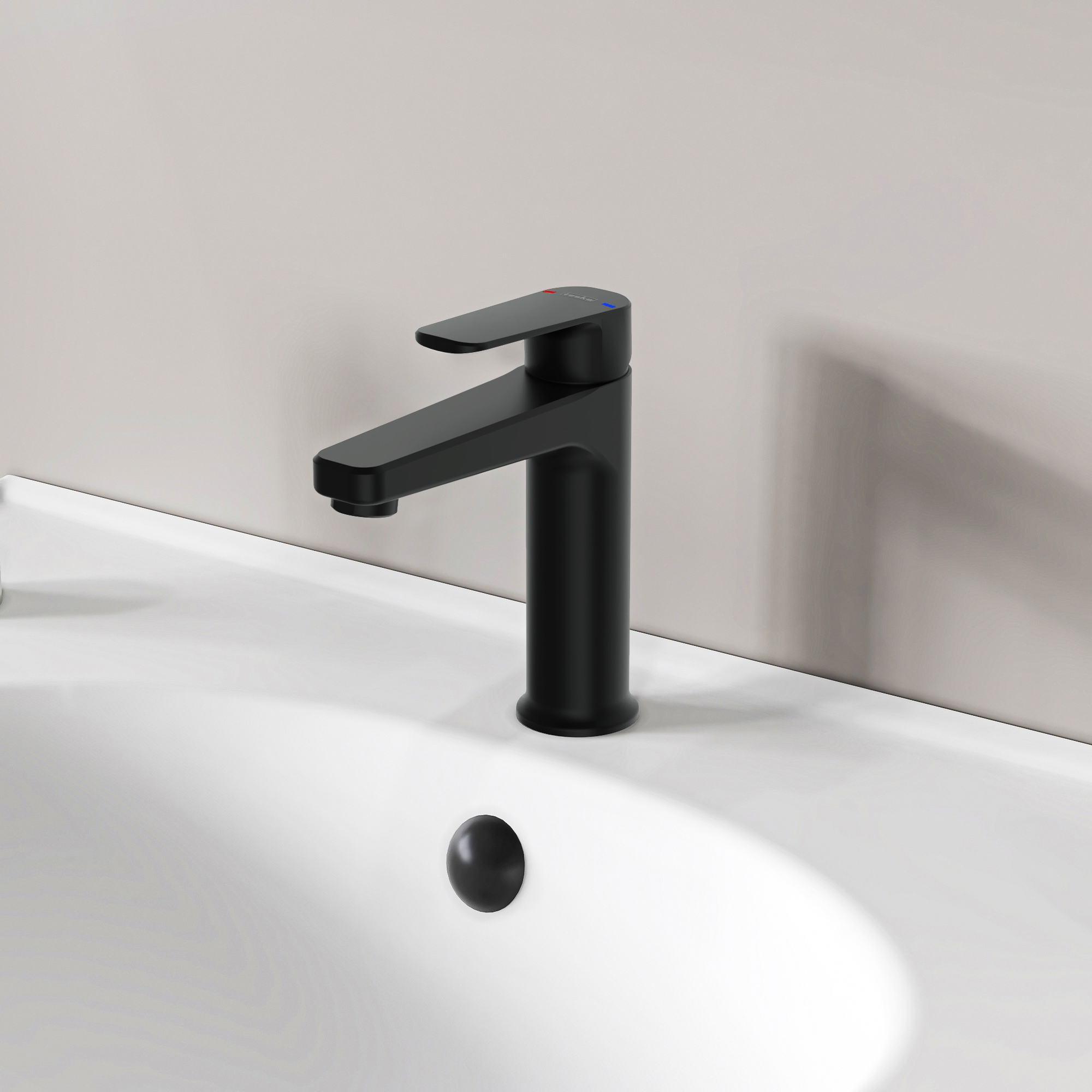 Carmela S Lavabo Bataryası Siyah