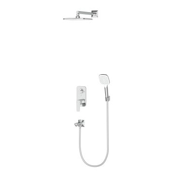 Agora 2+1 Yönlü Duş Batarya Seti Mix Krom
