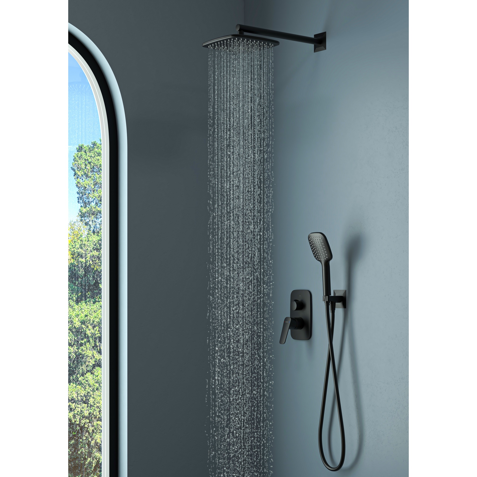 Anka 2 Yönlü Duş Batarya Seti Mix Siyah