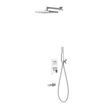 Ciera Pro 3 Yönlü Duş Batarya Seti Mix Krom