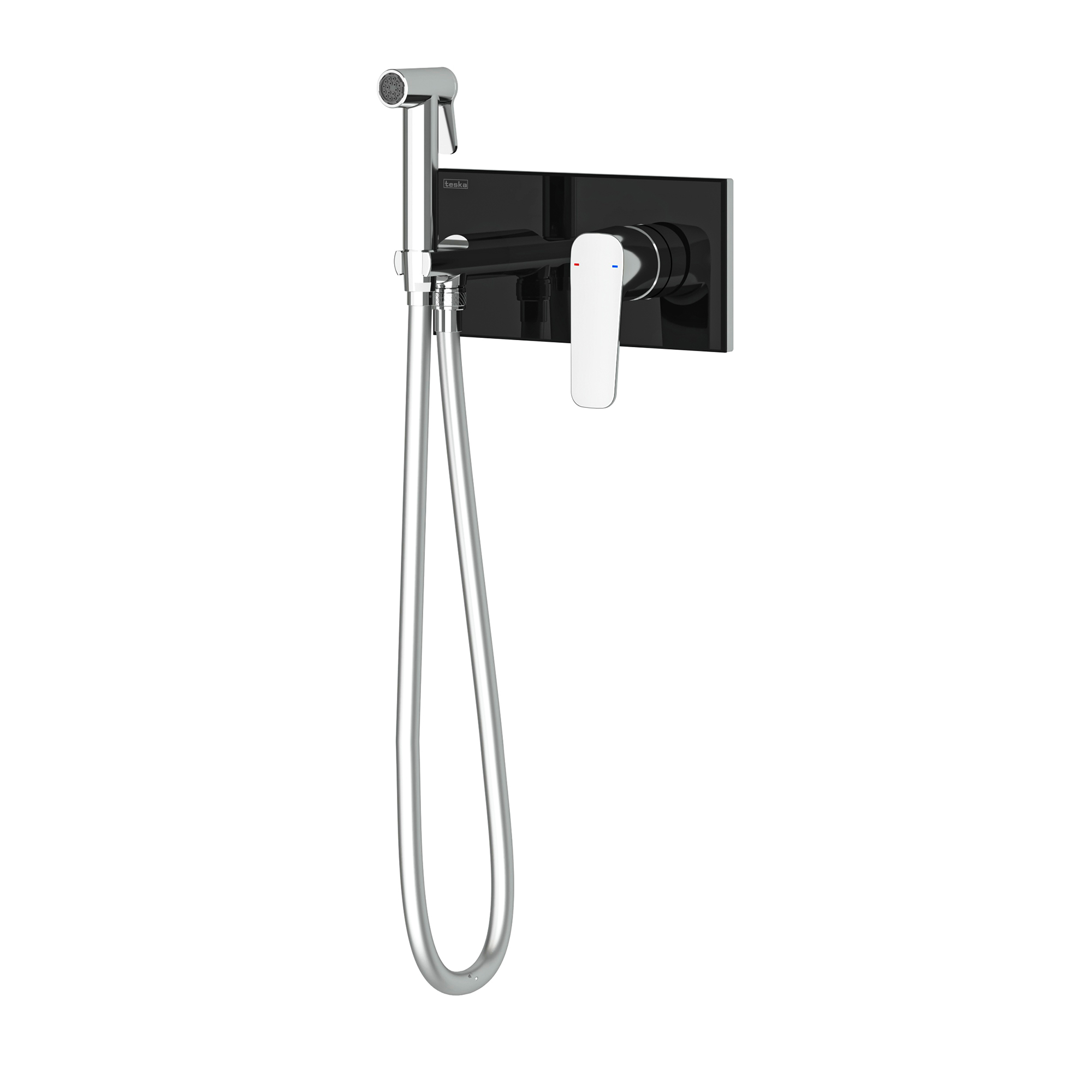 Elsa Taharetmatik Batarya Krom Siyah Cam