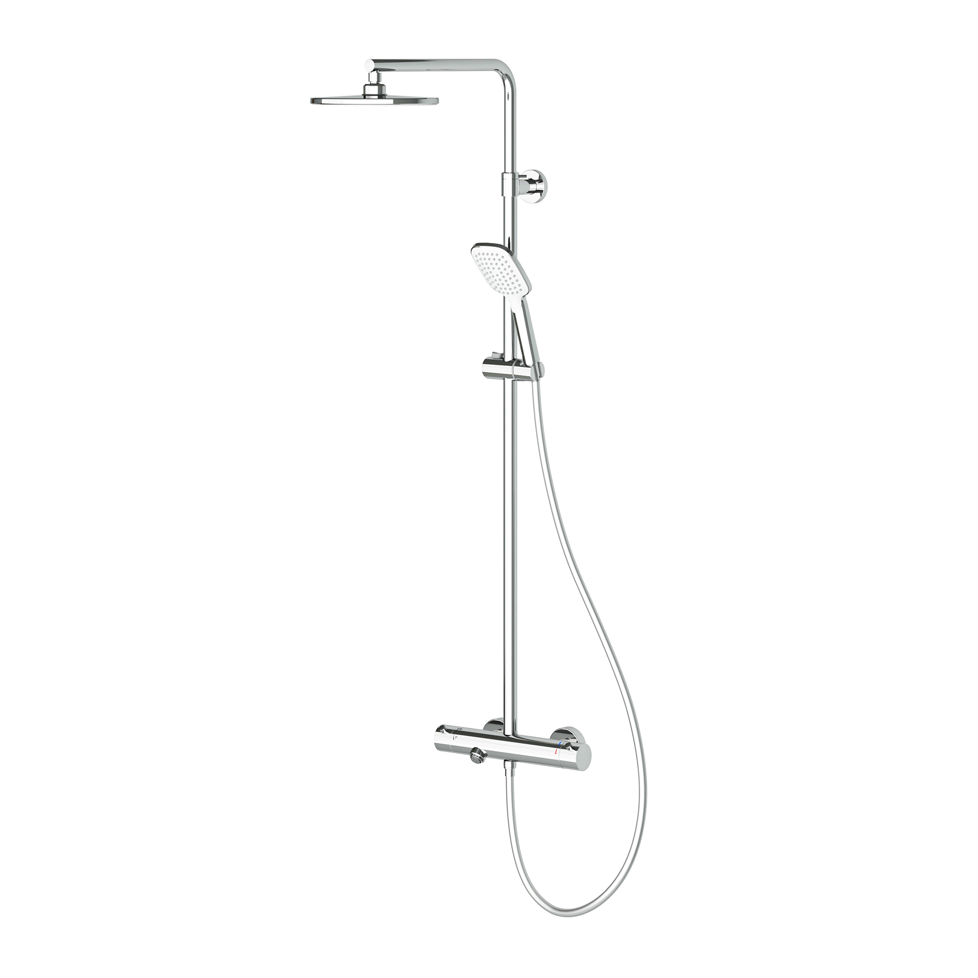 Estella 3 Yönlü Duş Kolonu Termostatik Krom