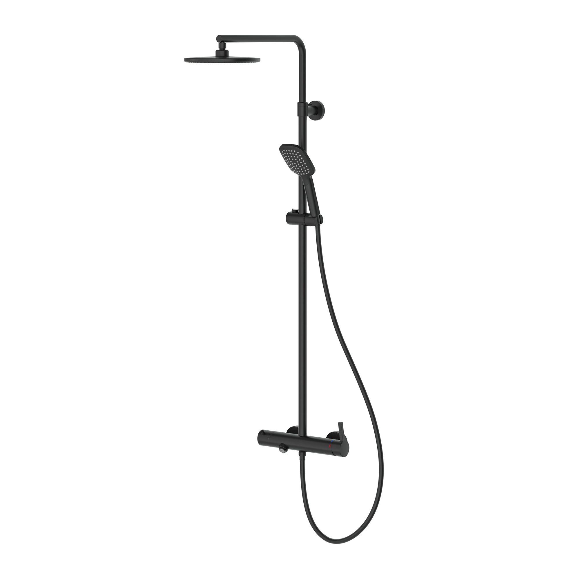 Estella 3 Yönlü Duş Kolonu Mix Siyah