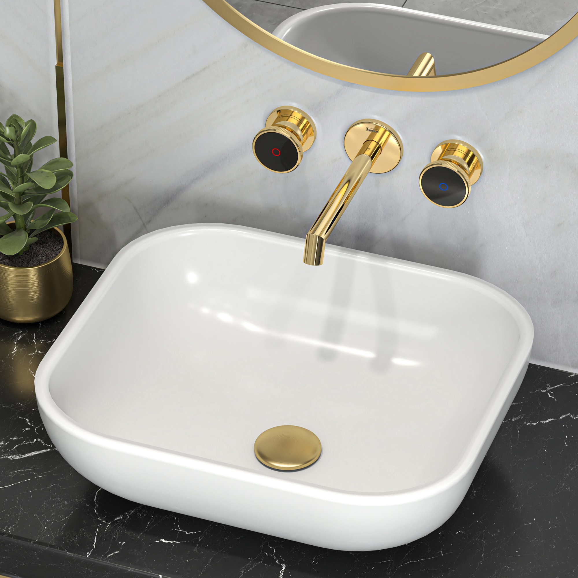 Grande Shine Lavabo Bataryası