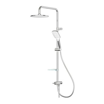 Joy 2 Yönlü Duş Robotu Krom - Yuvarlak