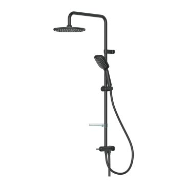 Joy 2 Yönlü Duş Robotu Siyah - Yuvarlak