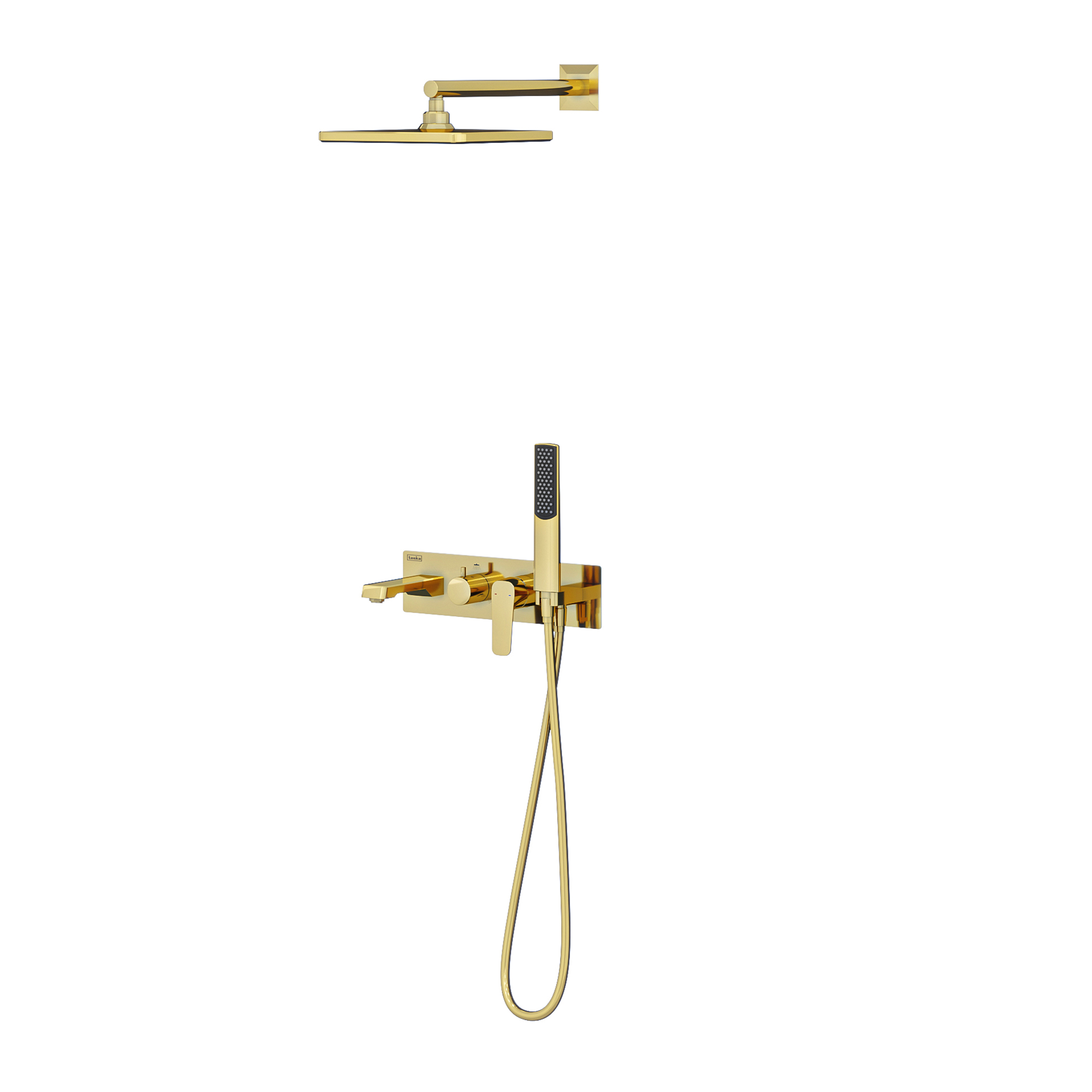 Life Pro 3 Yönlü Duş Batarya Seti Mix Altın