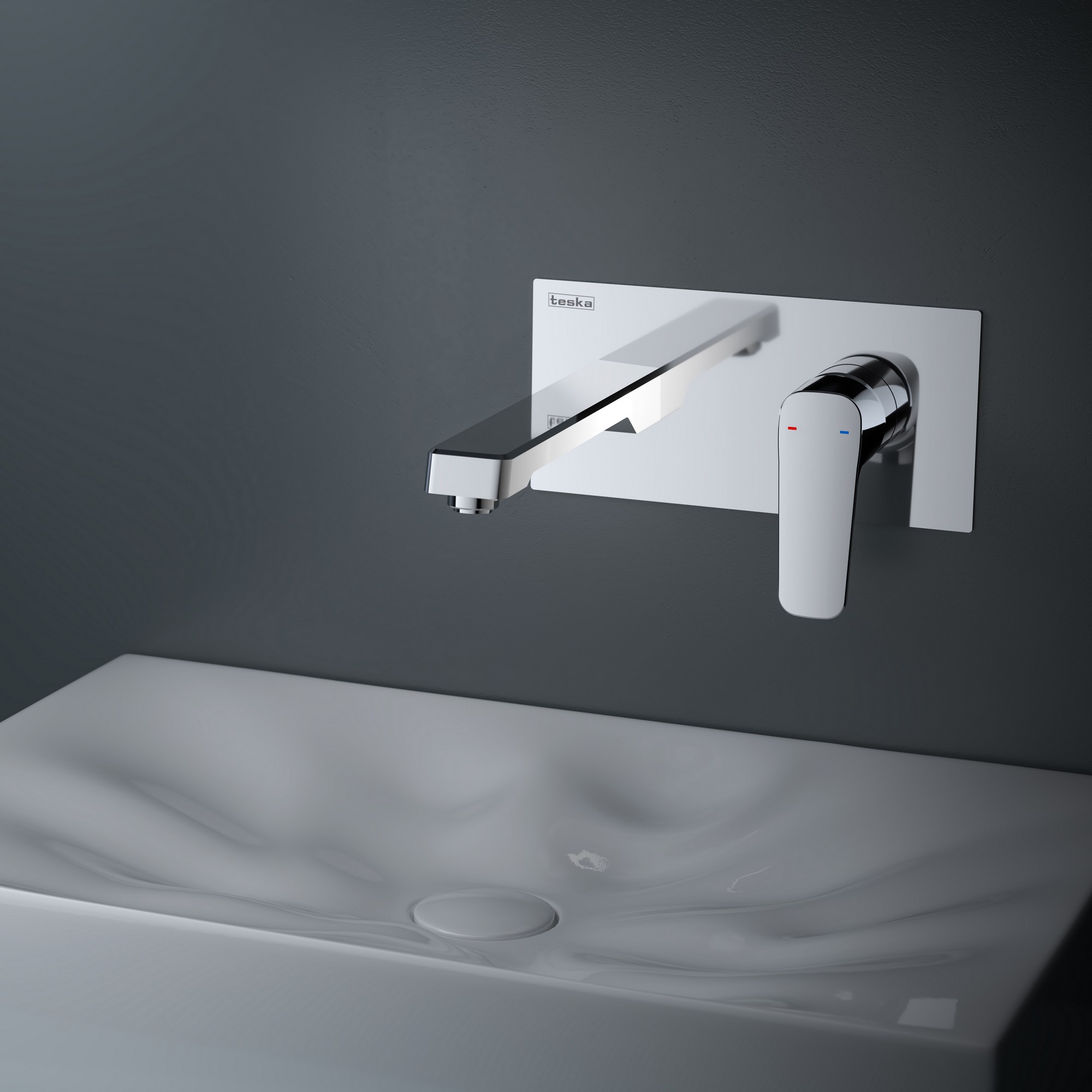 Quasar Pro Lavabo Bataryası Krom