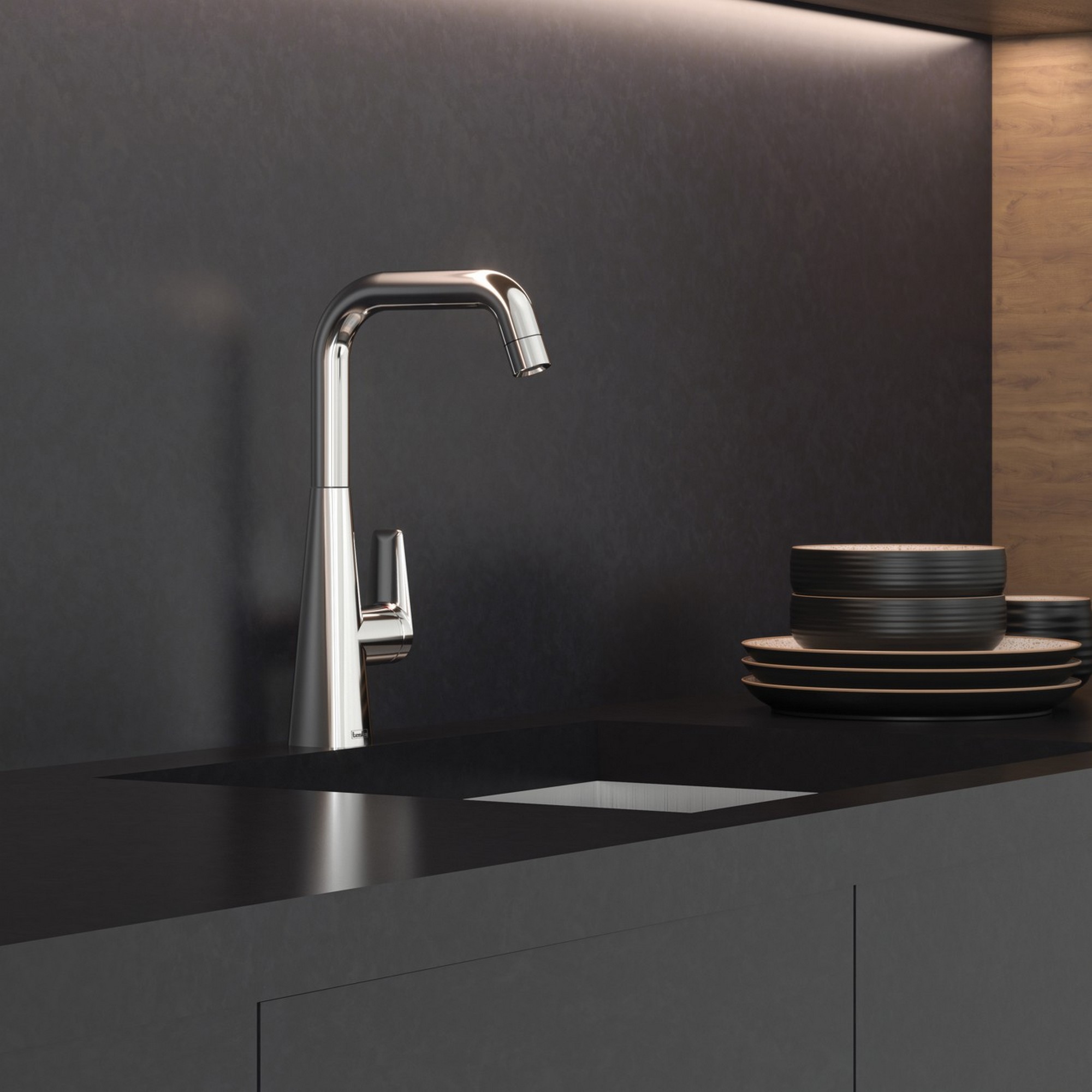 Teco Mutfak Eviye Bataryası Krom