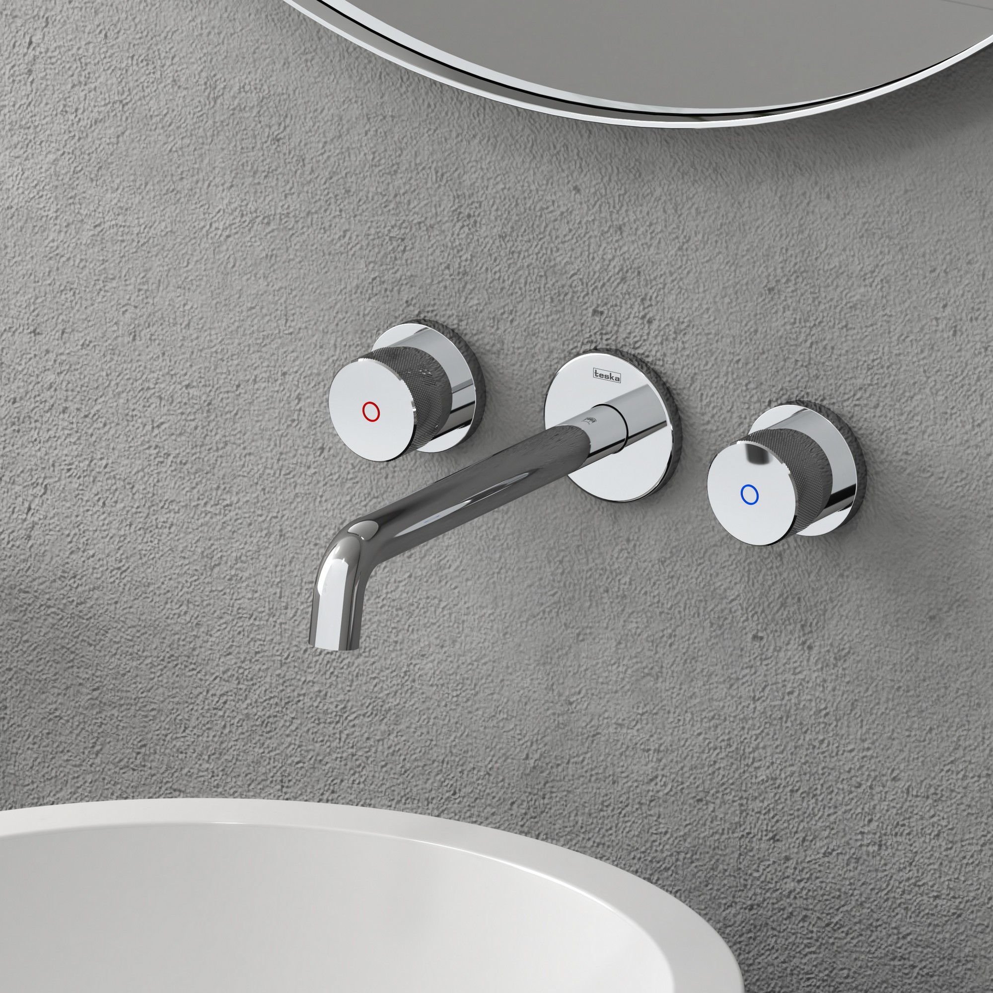 Tria Lavabo Bataryası Krom