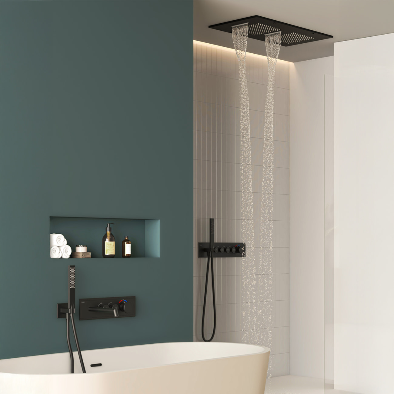 Modern tasarım, su tasarrufu ve dayanıklılığı birleştiren konforlu banyo duş çözümleri.